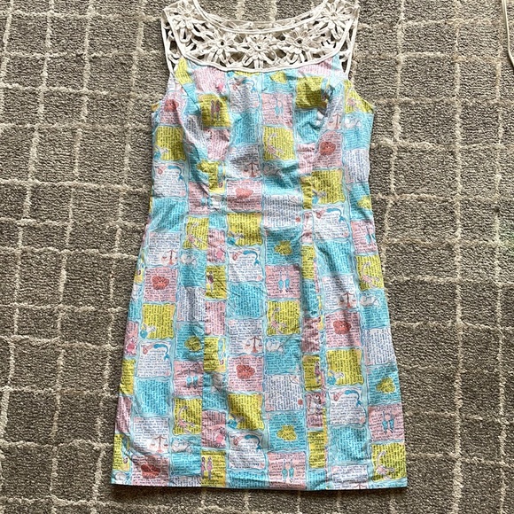 Lilly Pulitzer Horoscope dress - Picture 2 of 5